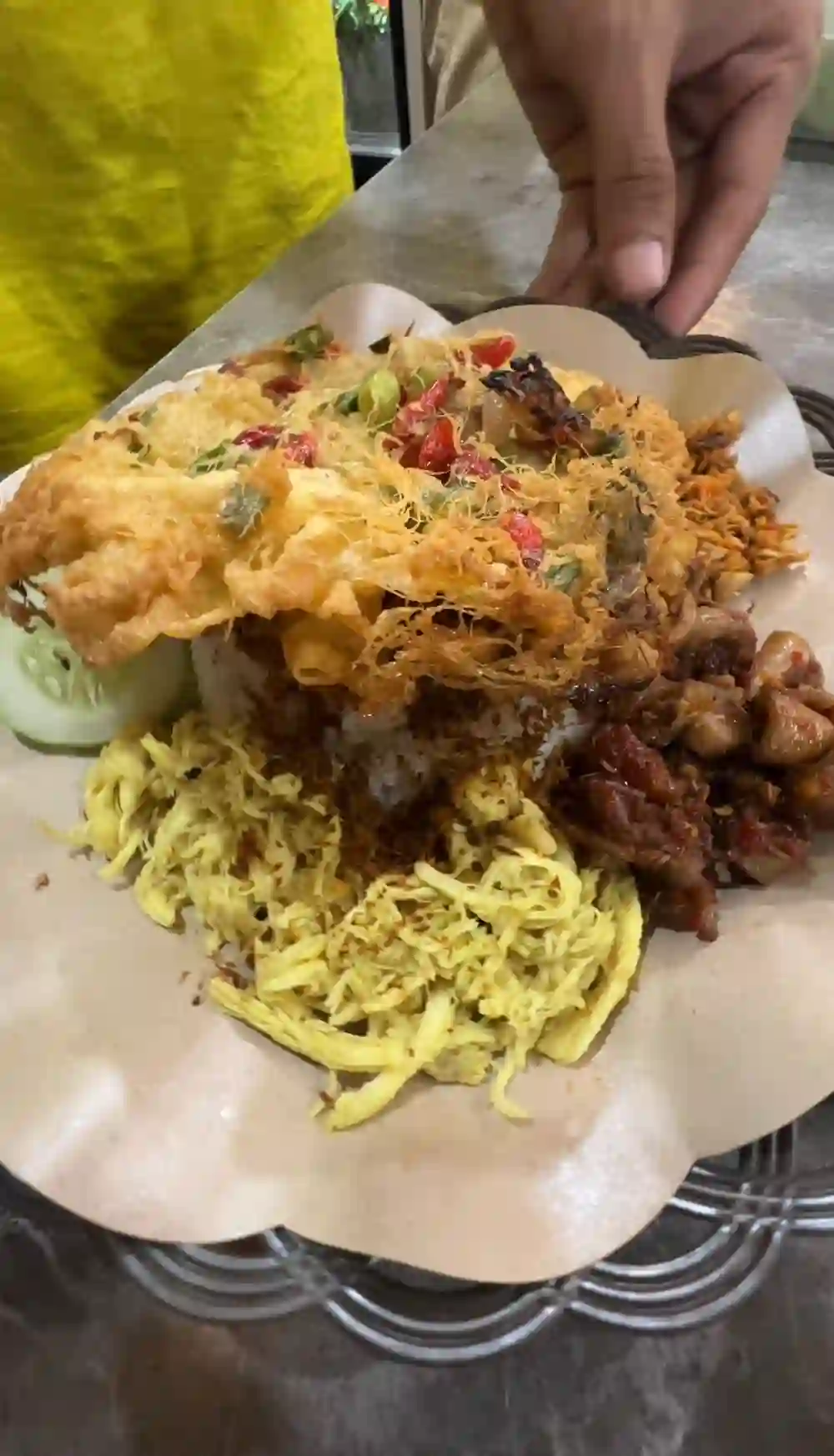 Foto mentah NASLUR sebelum SENARA